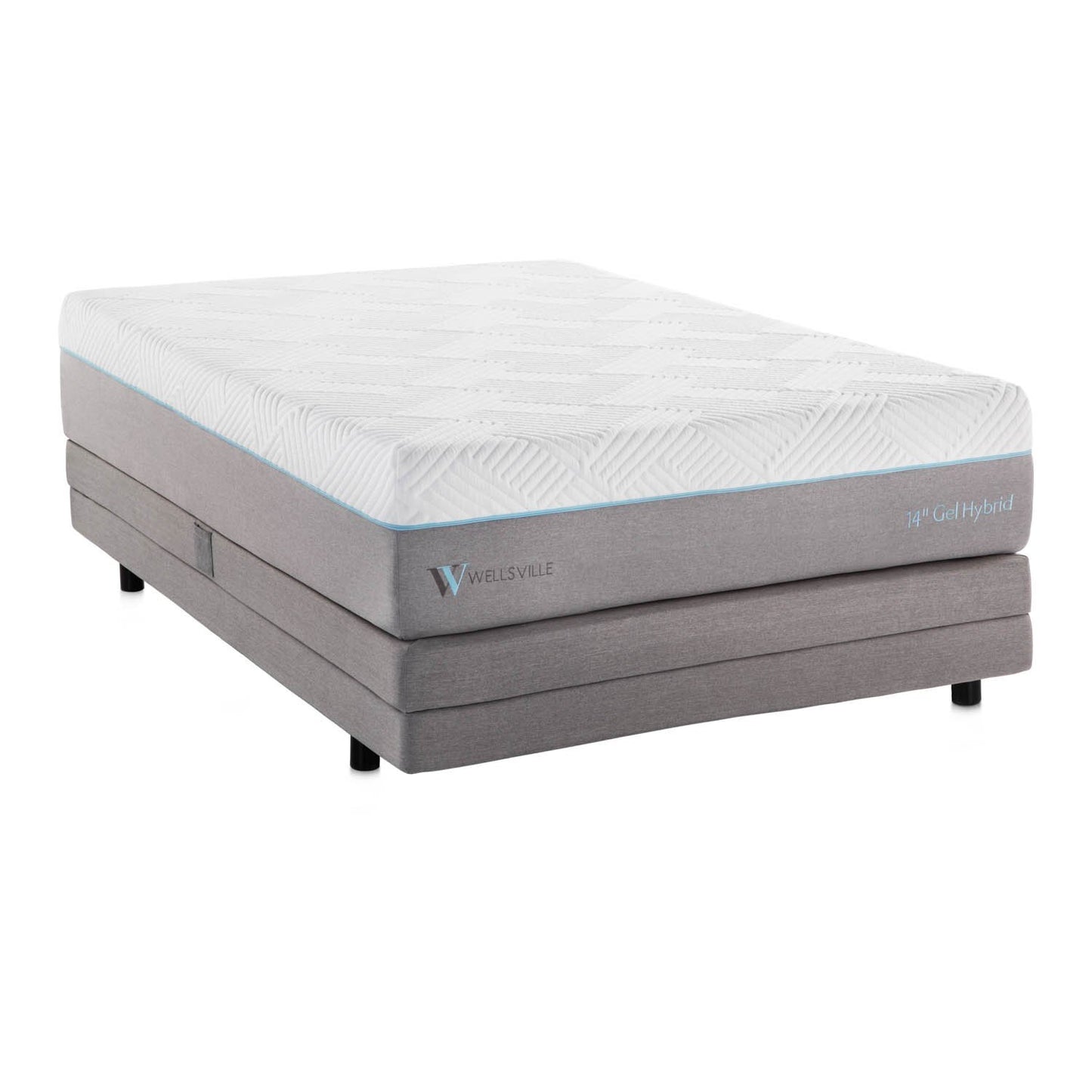 Mattress Wellsville Ascend Gel Hybrid 14”