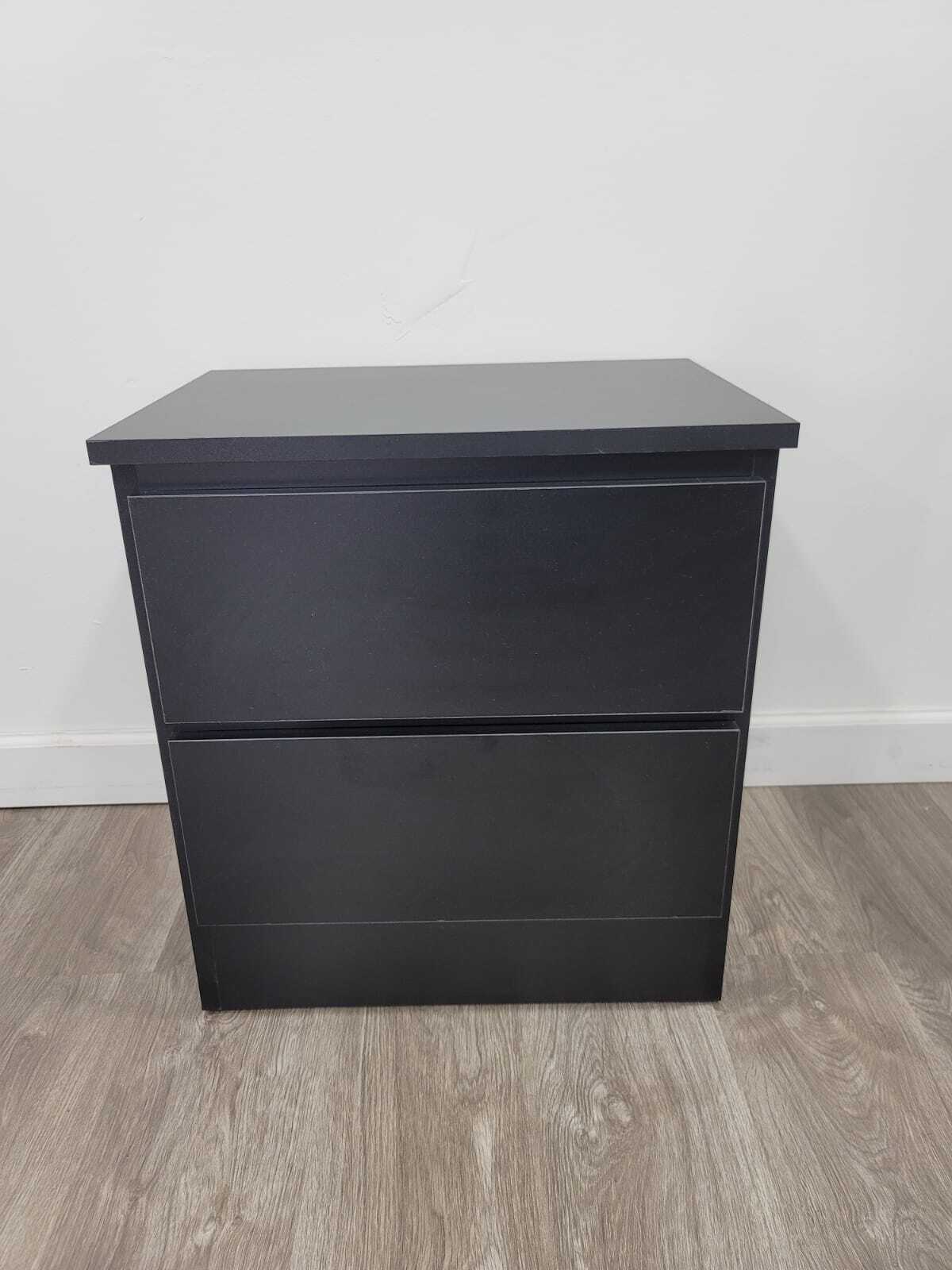 Nightstand Rio No Handle Black