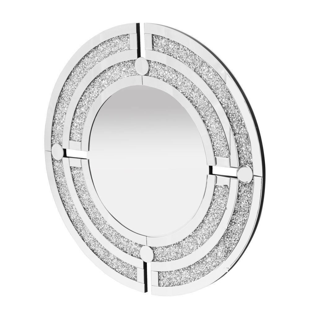 Wall Mirror Round 36" Diamond