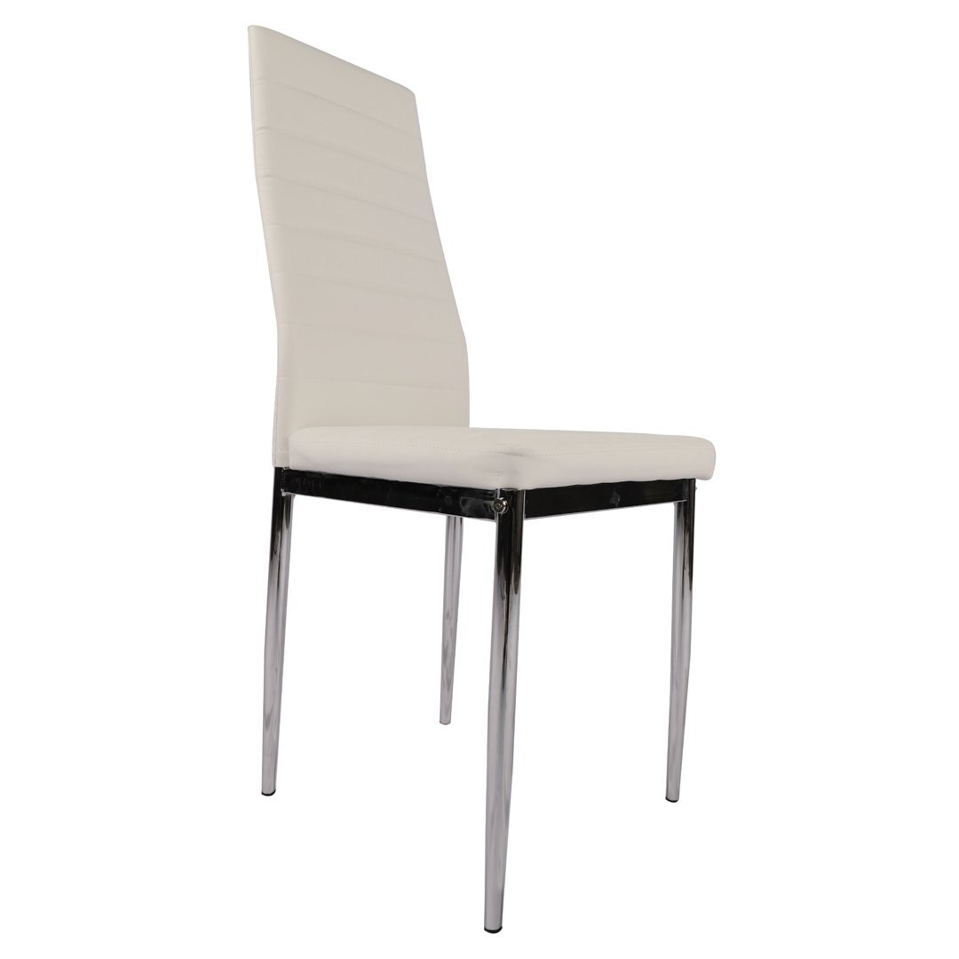 Dining Chair Abby 258 White (Set of 2)