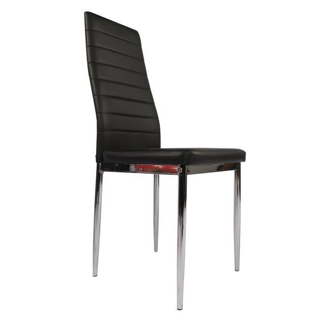 Dining Chair Abby 258 Black (Set of 2)