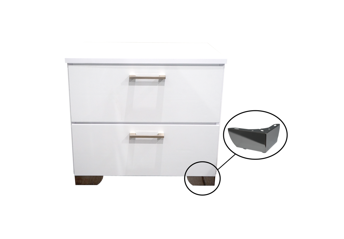 Nightstand Florence Glossy White