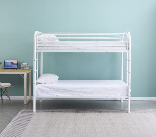 Bunk Bed Metal (Twin/Twin) White