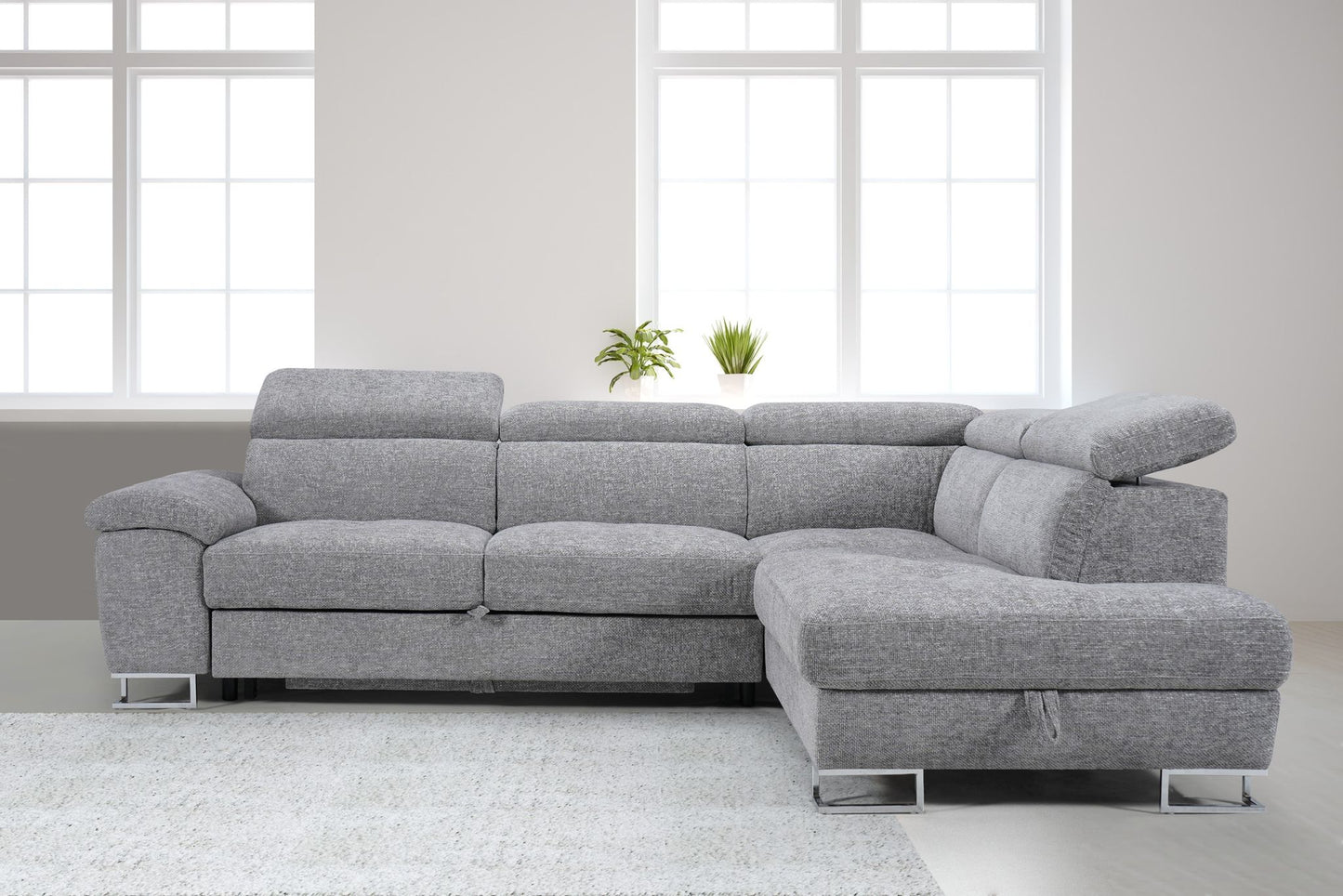 Sophia Fabric Sectional Left