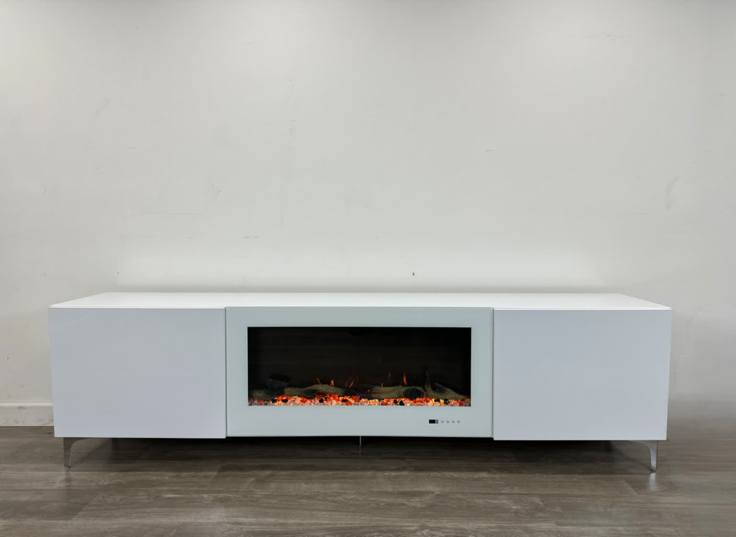 TV STAND FIREPLACE 83 HINCH