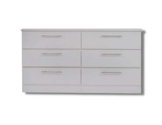 Dresser Rio White 6 Drawers