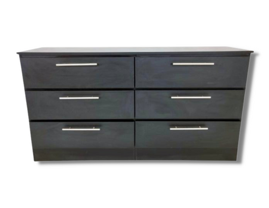 Dresser Rio Black 6 Drawers