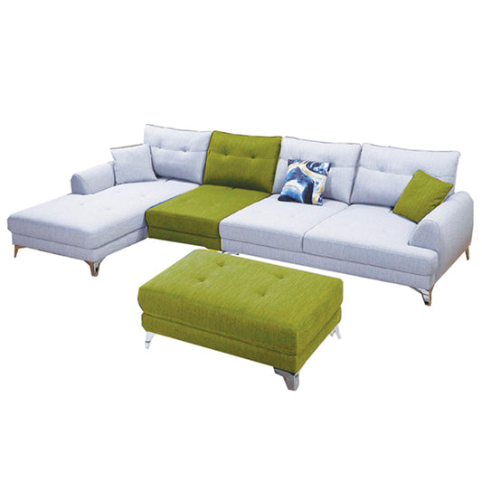 Alaska Sectional (Green Grey)