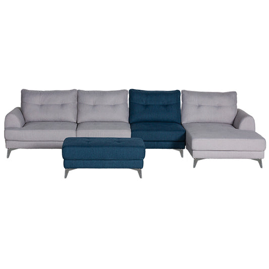 Alaska Sectional (Blue Grey)