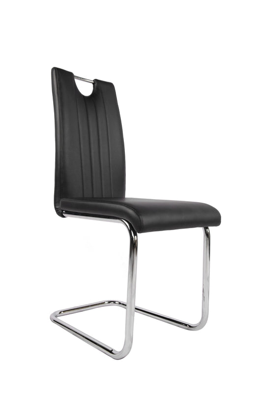Dining Chair Zoe 2034 Black (Set of 2)