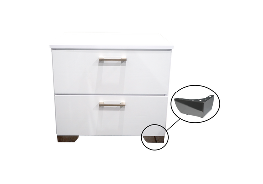 Nightstand Florence Glossy White