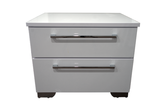 Nightstand Sorrento Glossy White